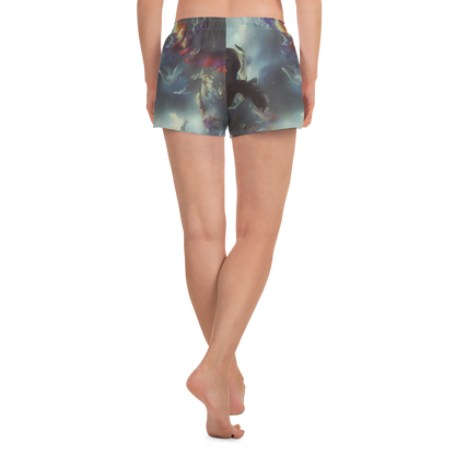 Women’s Athletic Shorts - Cosmic Dancer