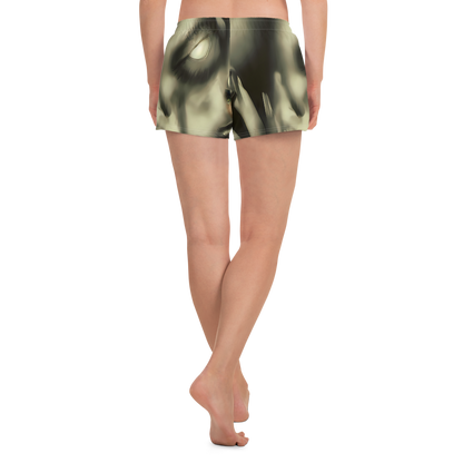 Women’s Athletic Shorts - Newtonian Whisper