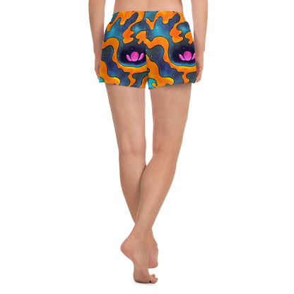 Women’s Athletic Shorts - Criswell Cosmos