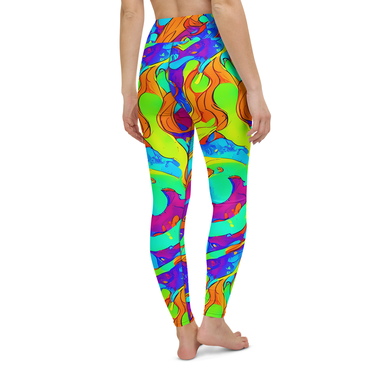 Yoga Leggings - Roset Rapture