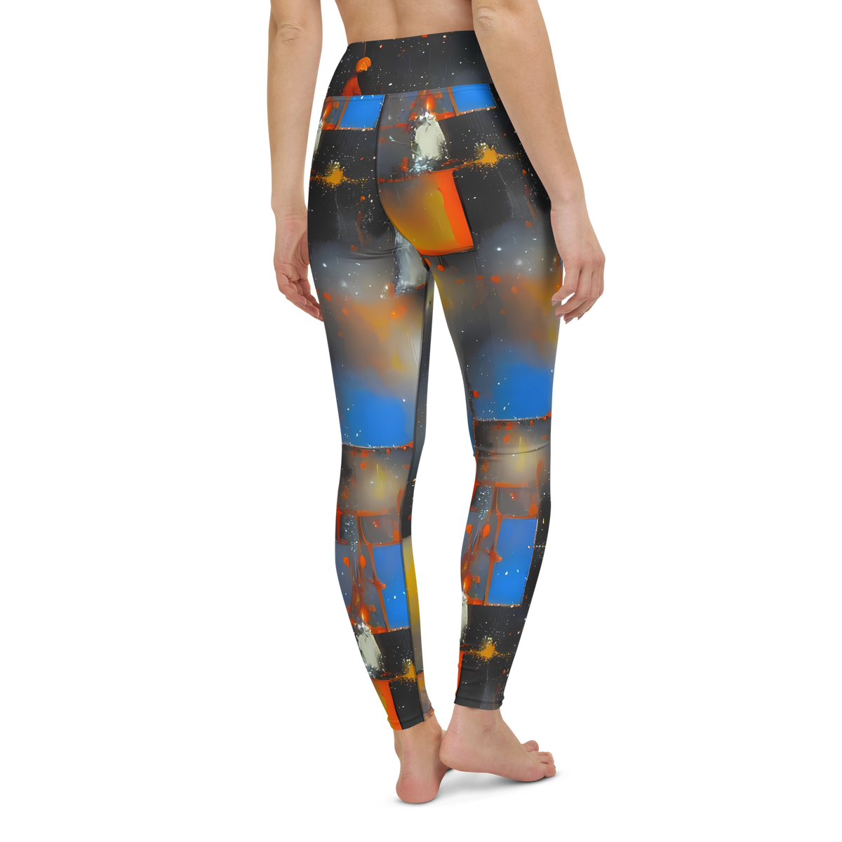 Yoga Leggings - Monet's Matrix
