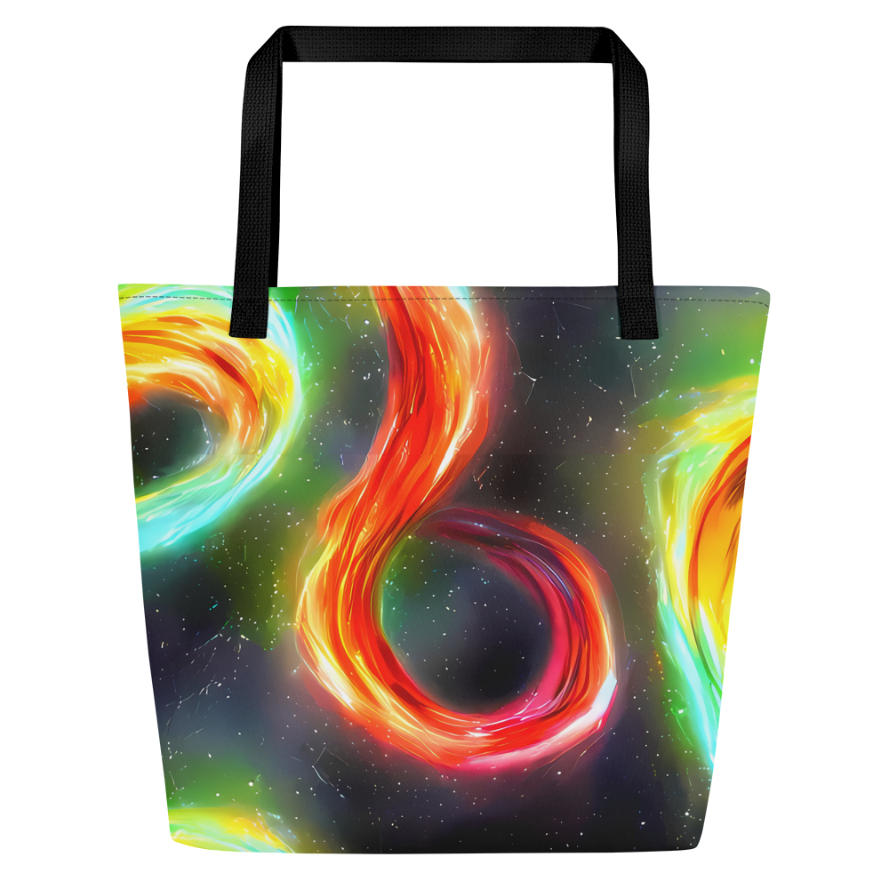 Large Tote Bag w/ Pocket - Sherwood Swirl