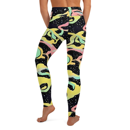 Yoga Leggings - Mcguire Wavelength
