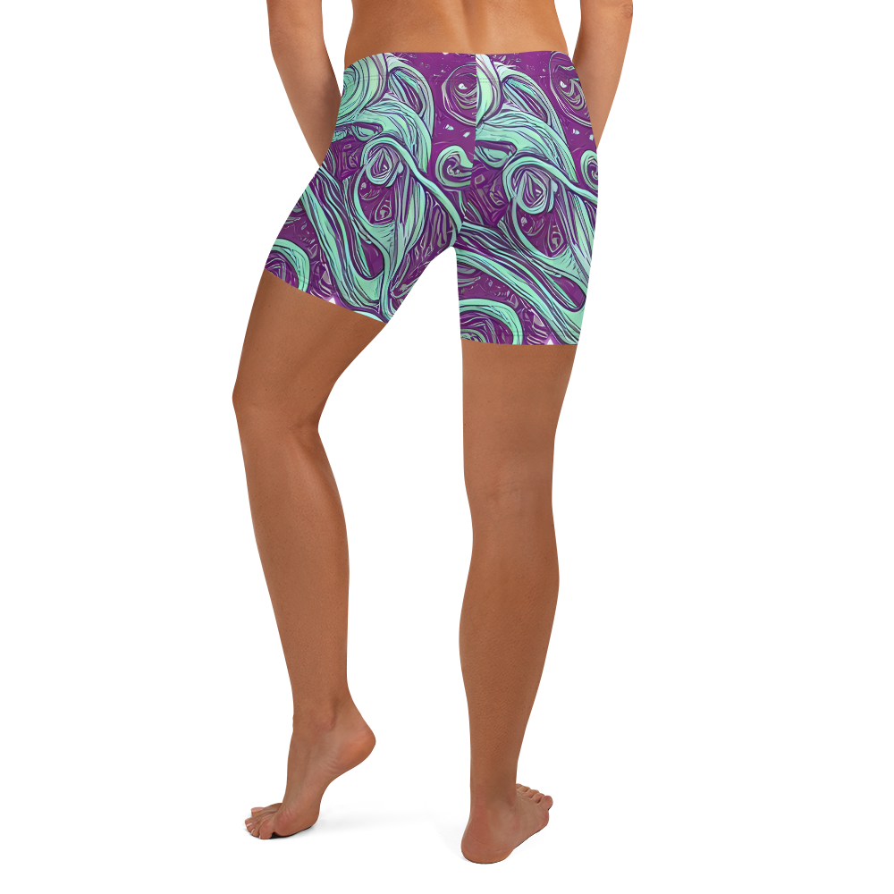 Shorts - Temple Swirls