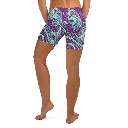 Shorts - Temple Swirls
