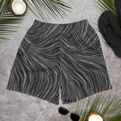 Men's Athletic Shorts - Wirth Waves