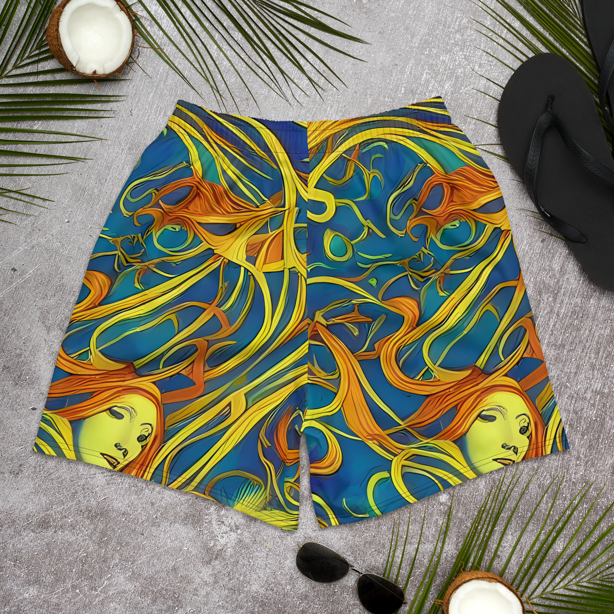 Men's Athletic Shorts - Morgan's Entwined