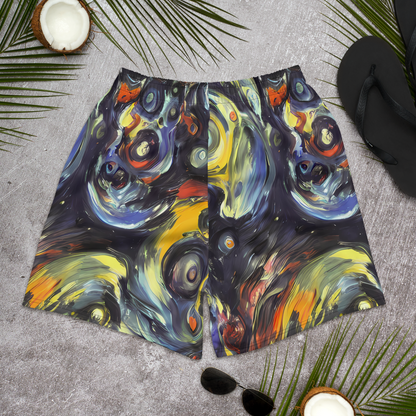 Men's Athletic Shorts - Corinthian Swirl