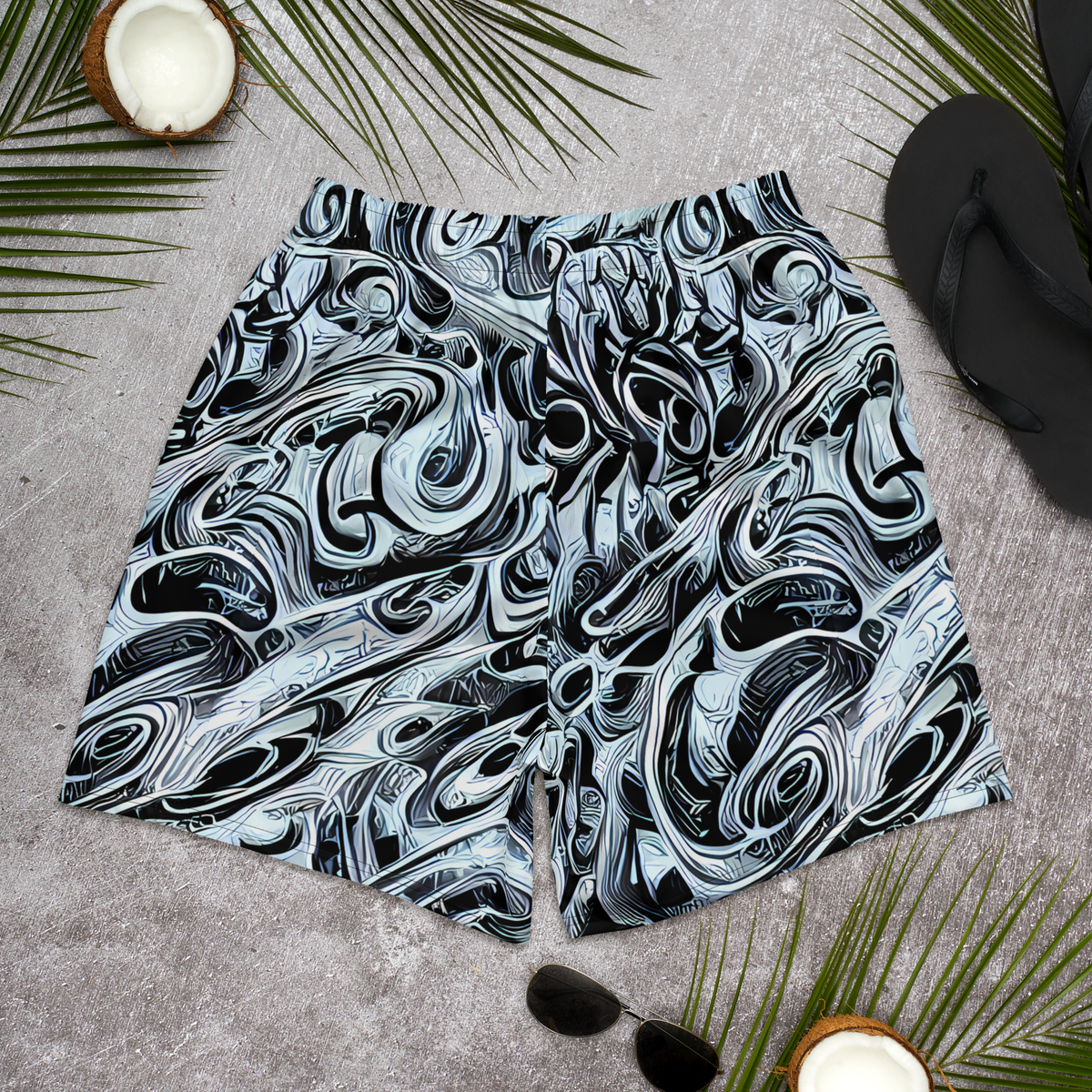 Men's Athletic Shorts - Horkey's Nebula