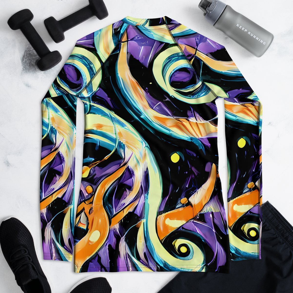 Women's Rash Guard - Dorothy's Whirl
