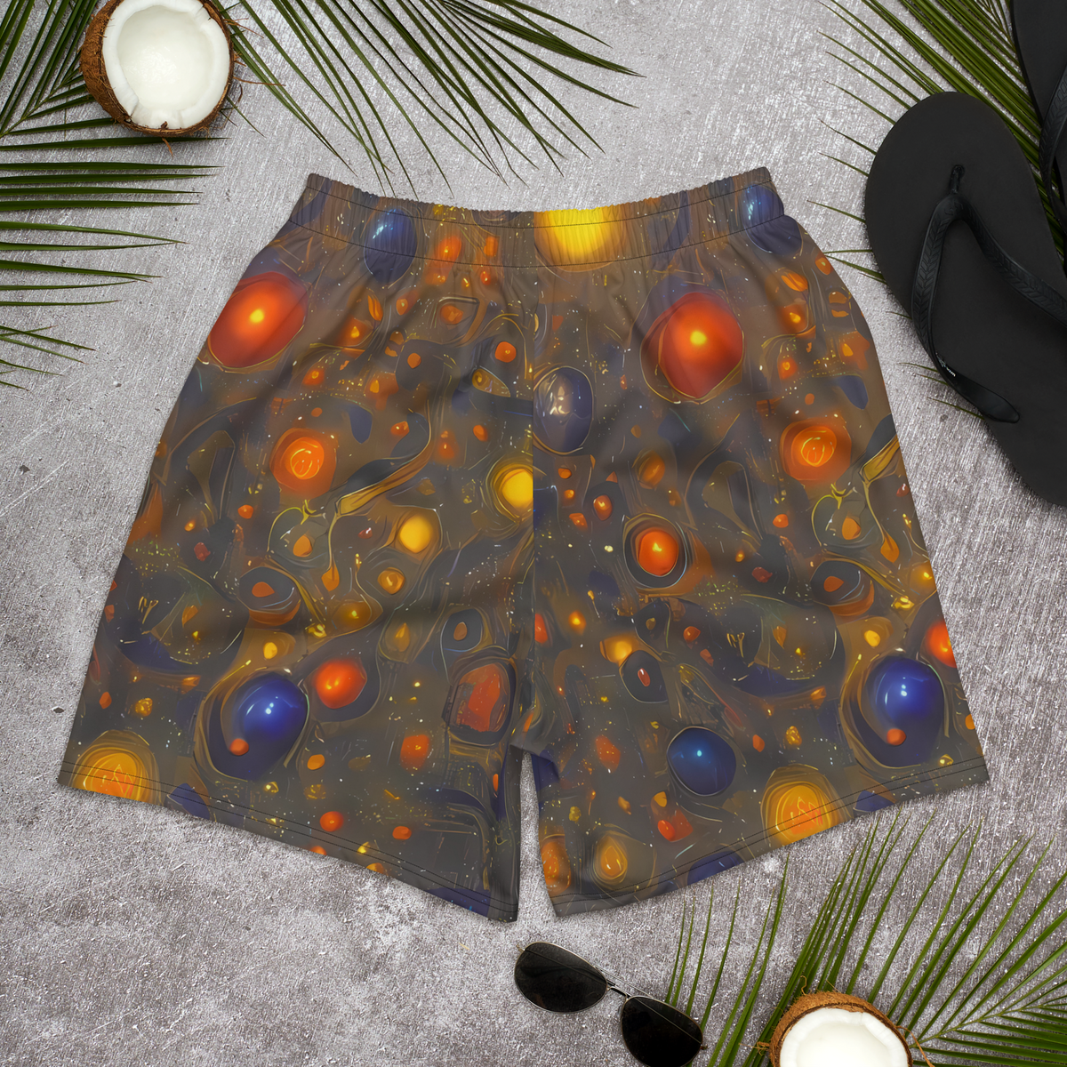 Men's Athletic Shorts - Chromal Flux
