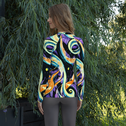 Women's Rash Guard - Dorothy's Whirl