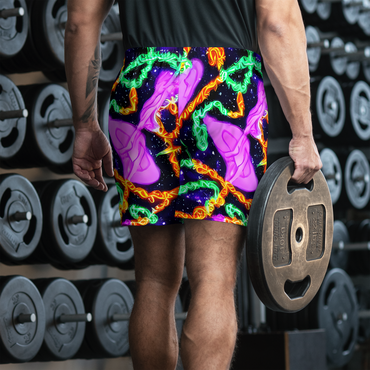 Men's Athletic Shorts - Enckell's Nebula