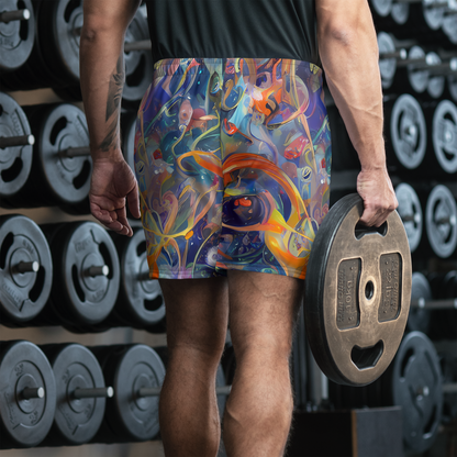 Men's Athletic Shorts - Spectral Swathe