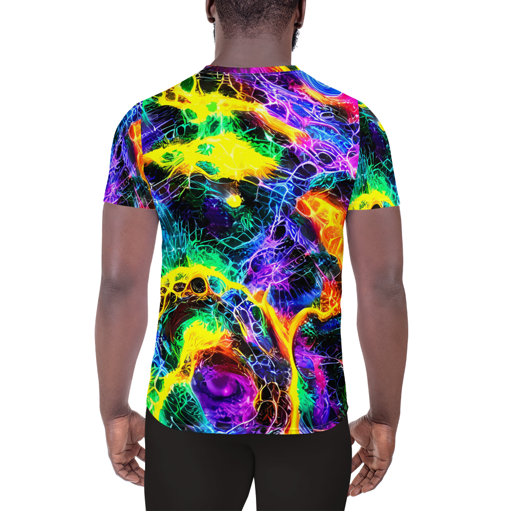 Men's Athletic T-Shirt - Vivid Veil