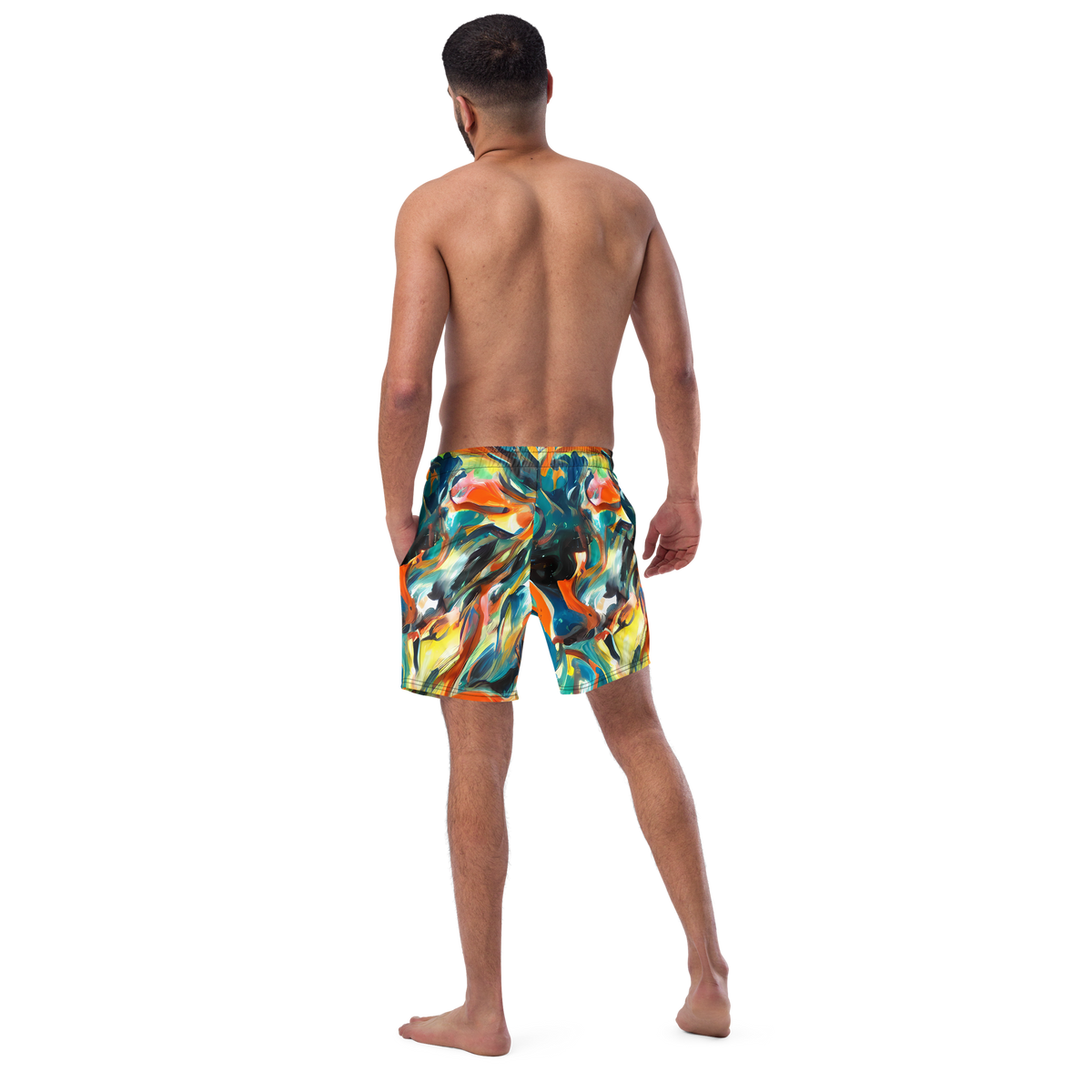 Swim Trunks - Chromatic Vortex