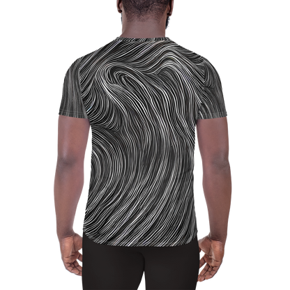 Men's Athletic T-Shirt - Wirth Waves