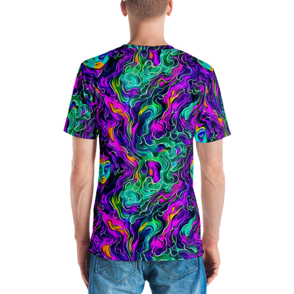 Men's Crew Neck T-Shirt - Vortex Dream