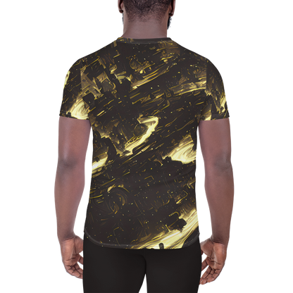 Men's Athletic T-Shirt - Oceanic Echo