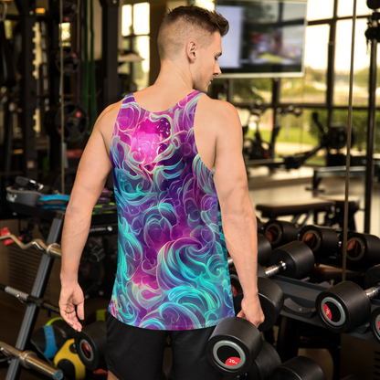 Men's Tank Top - Galactic Bloom