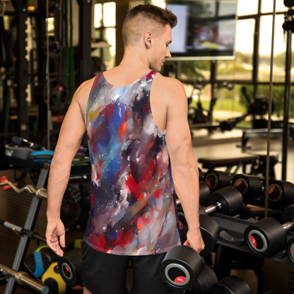 Men's Tank Top - Passionate Brush