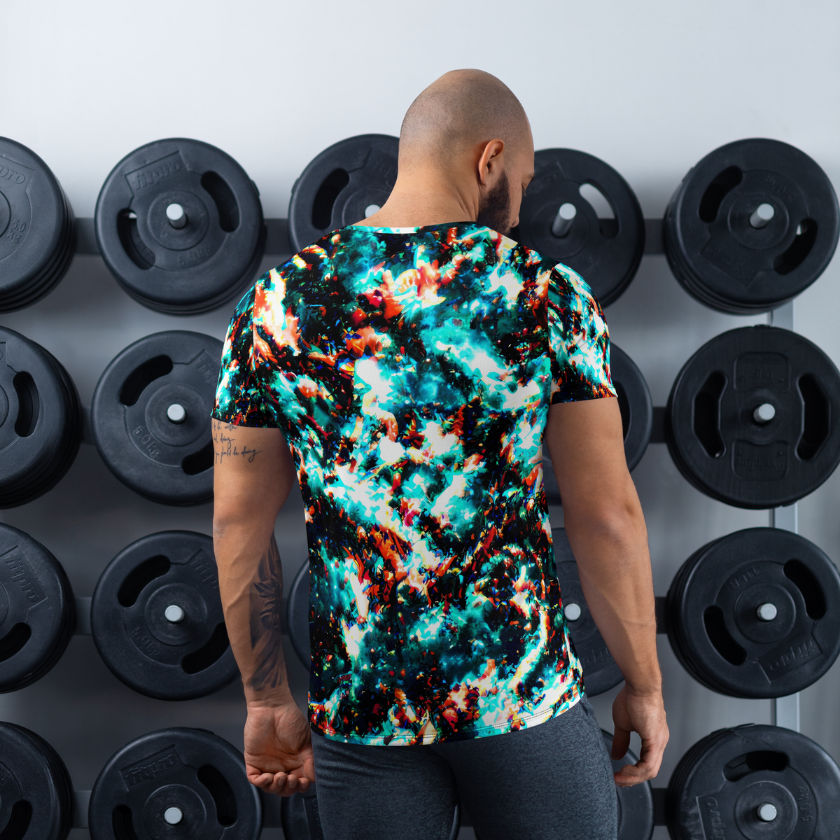 Men's Athletic T-Shirt - Whirlpool Dream