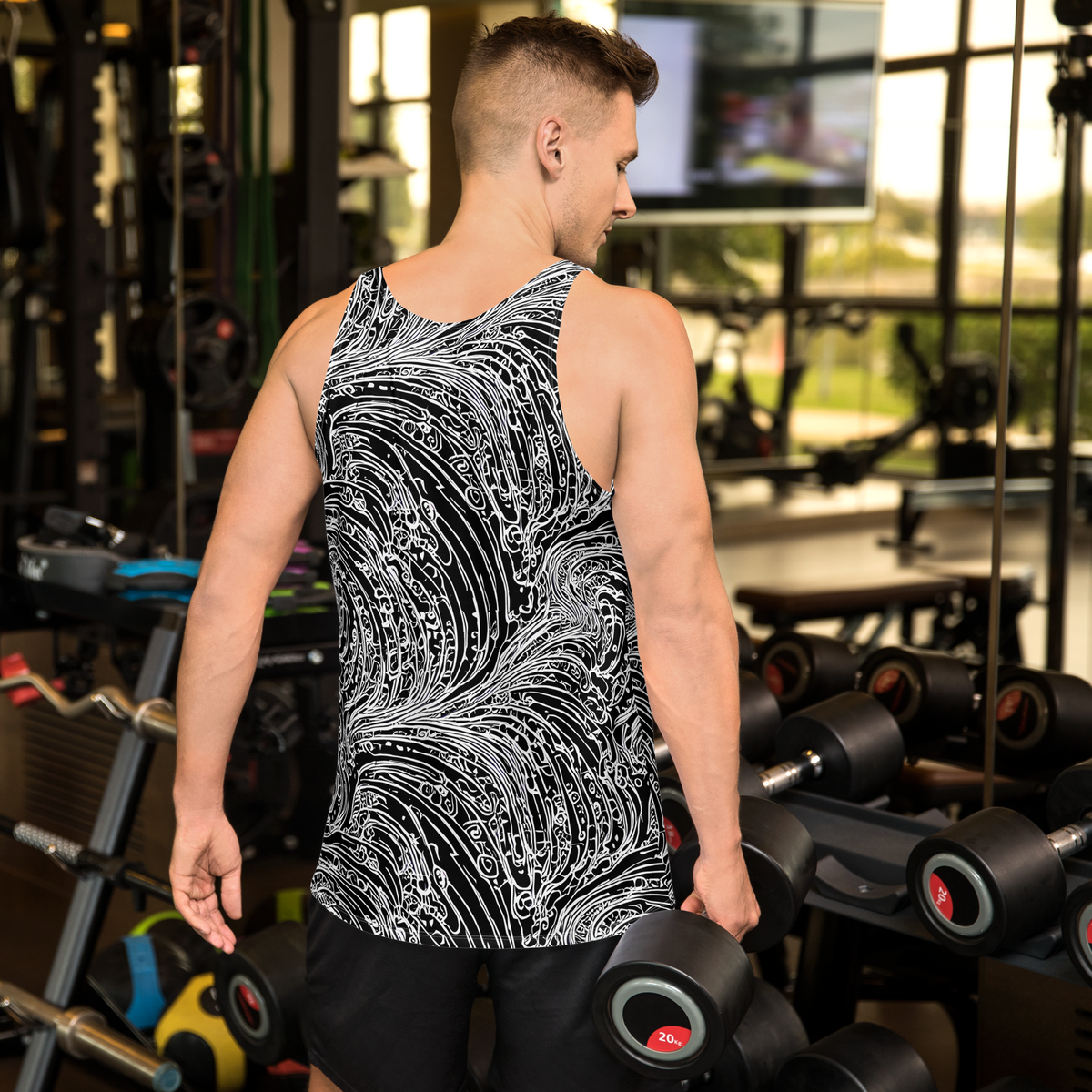 Men's Tank Top - Stellar Tsunami