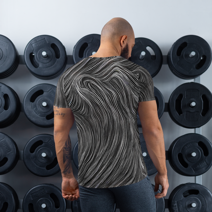 Men's Athletic T-Shirt - Wirth Waves