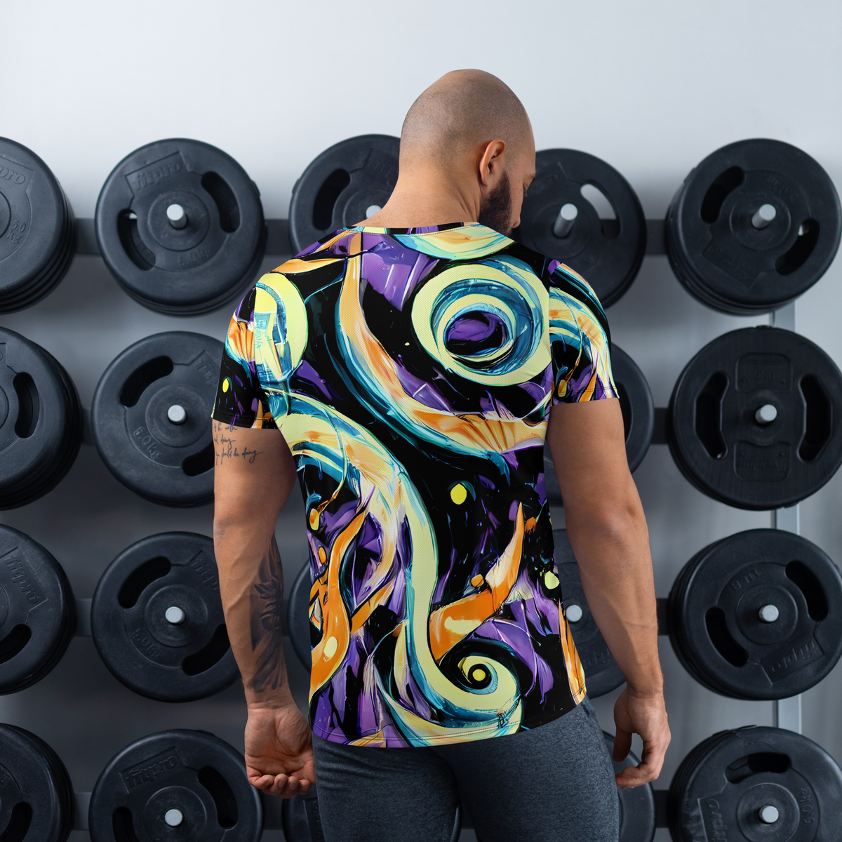 Men's Athletic T-Shirt - Dorothy's Whirl
