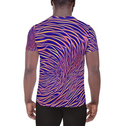 Men's Athletic T-Shirt - Vortex Strands