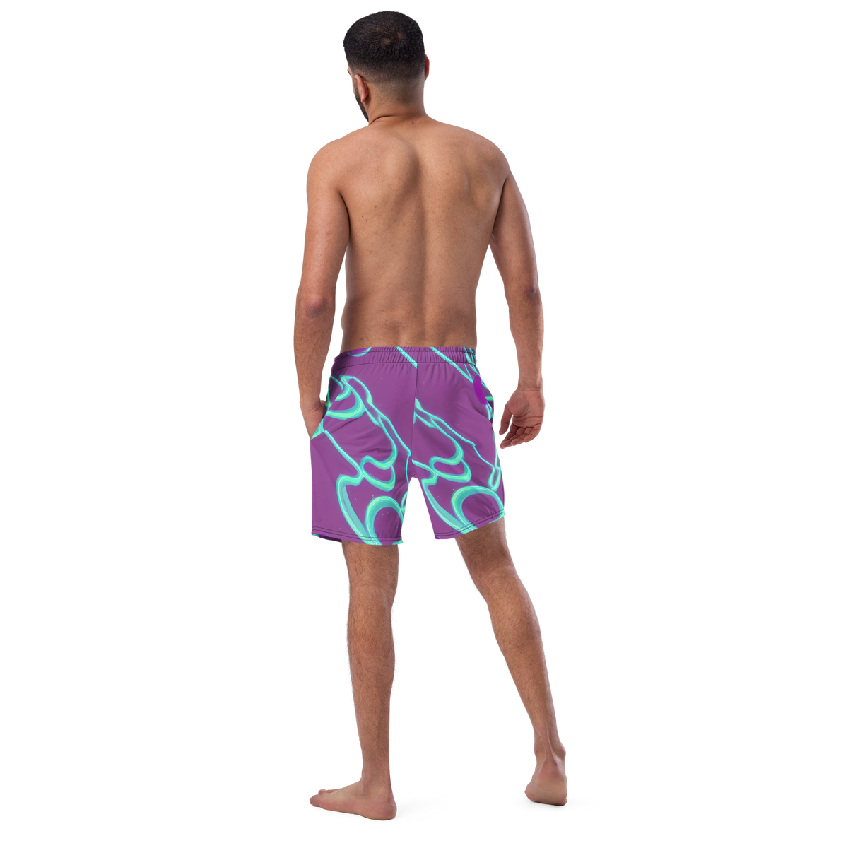 Swim Trunks - Neon Drift