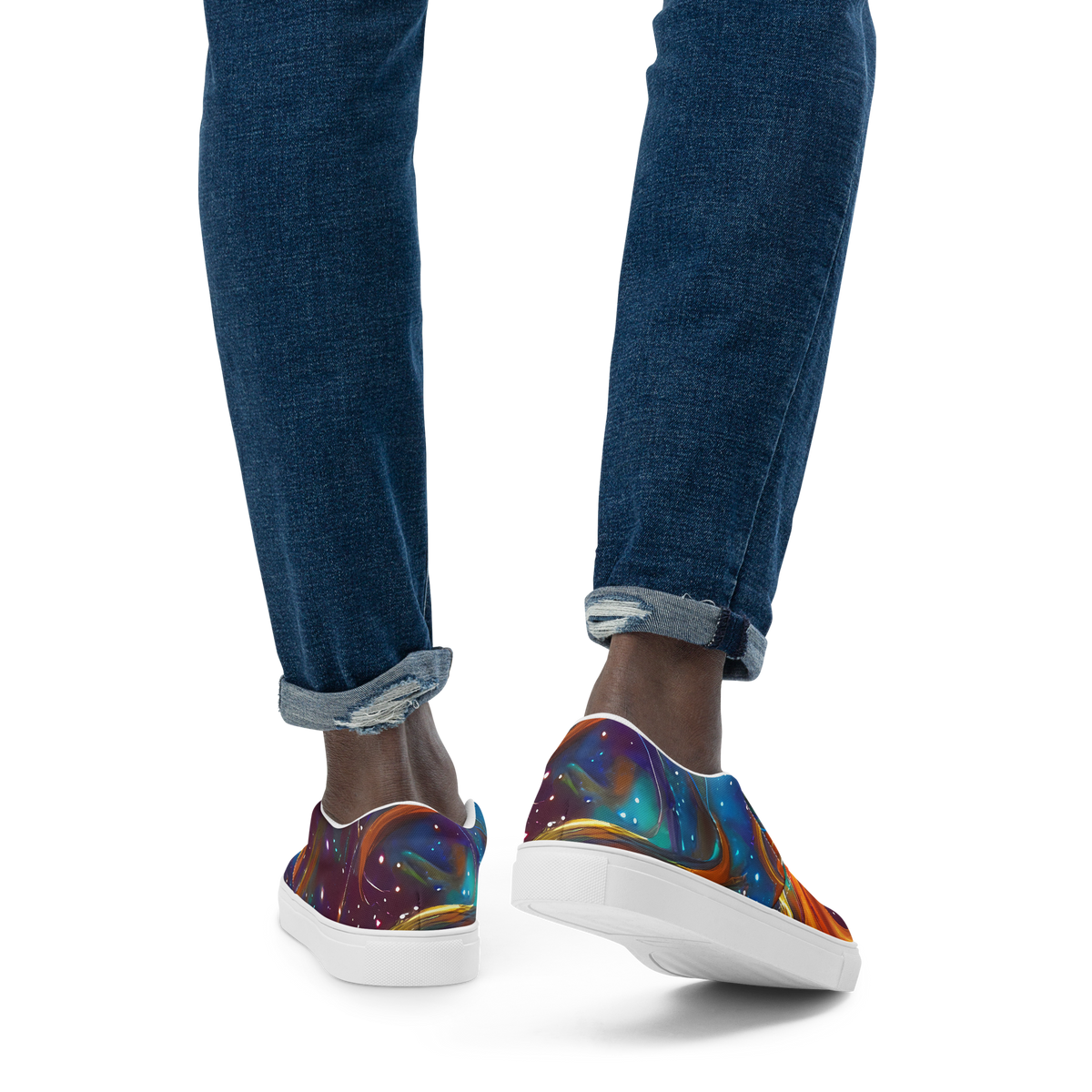 Men's Slip-On Canvas Shoes - Perez Whirl
