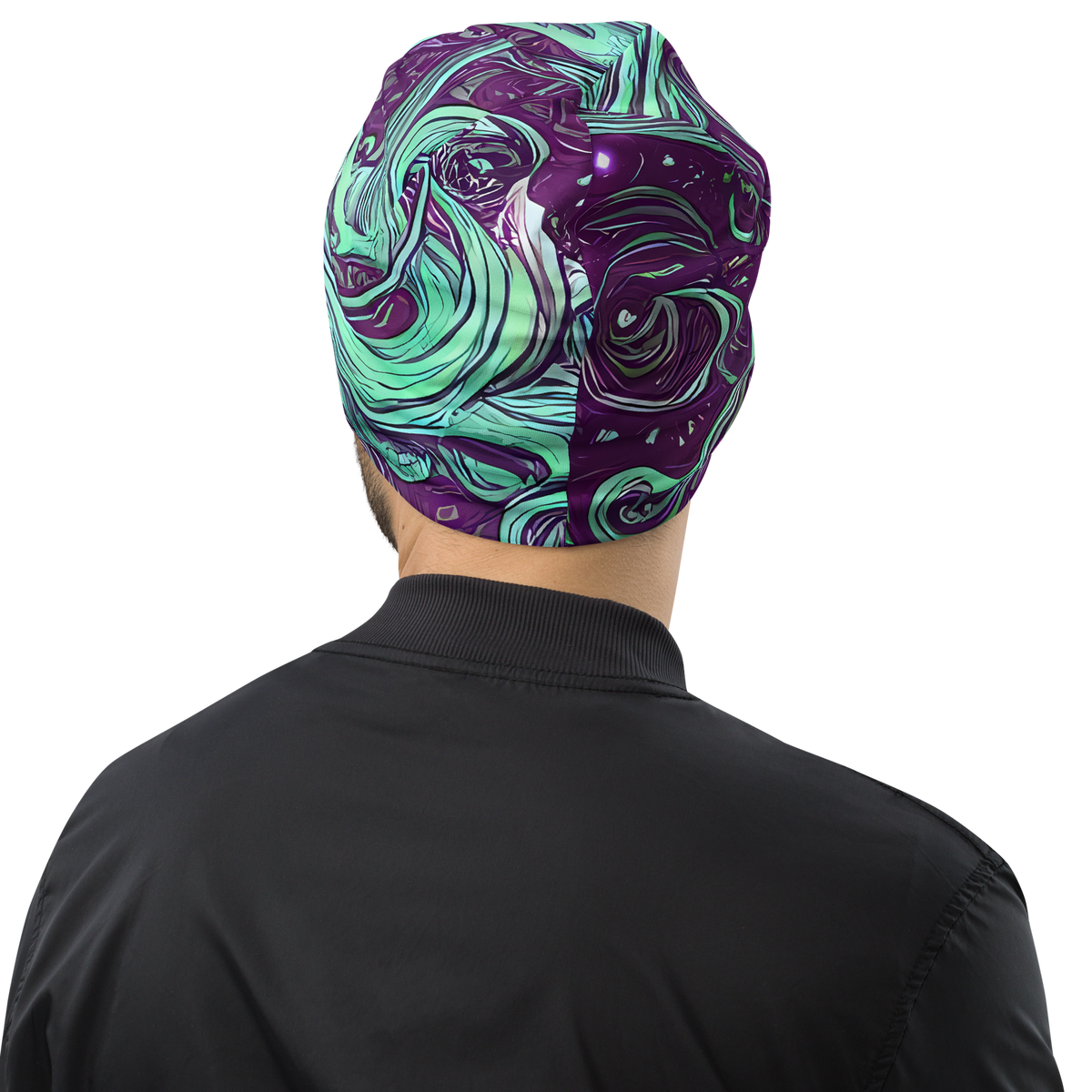 Beanie - Temple Swirls
