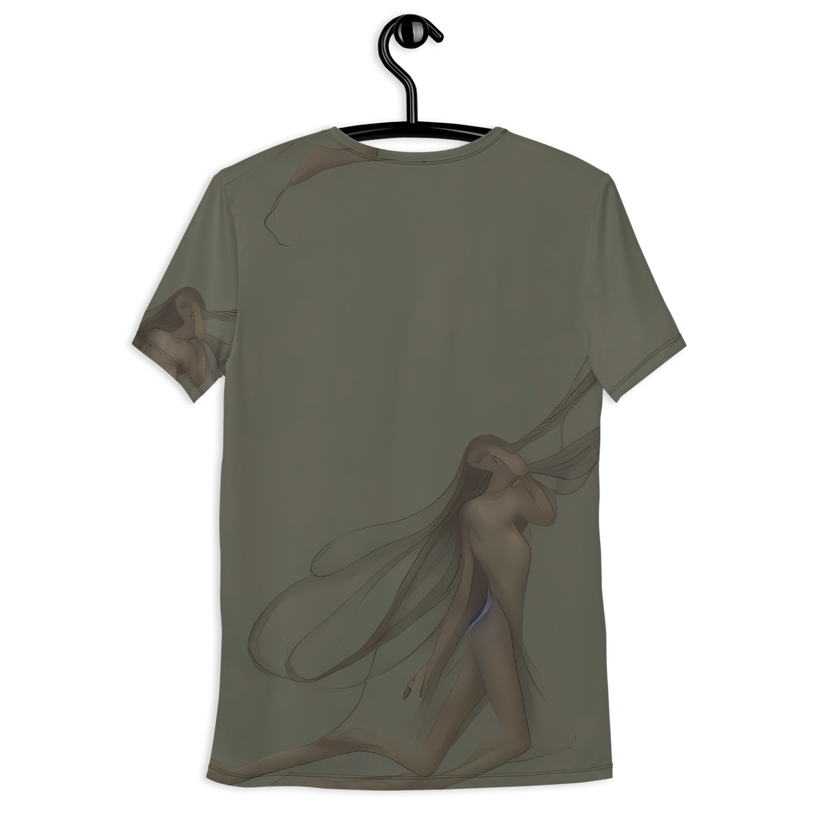 Men's Athletic T-Shirt - Valsecchi's Veil