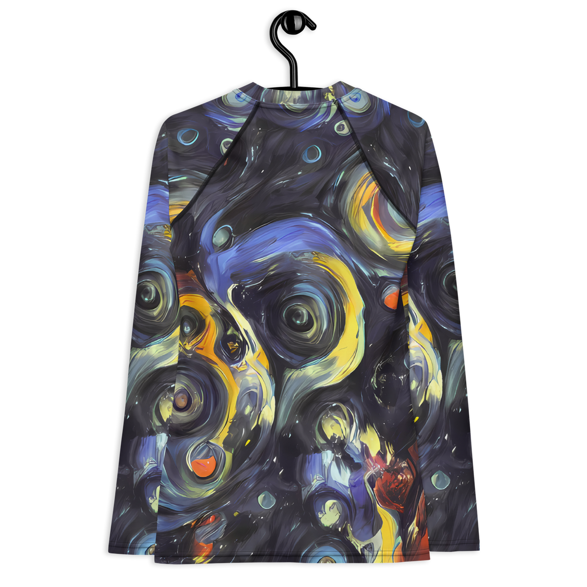 Women's Rash Guard - Corinthian Swirl