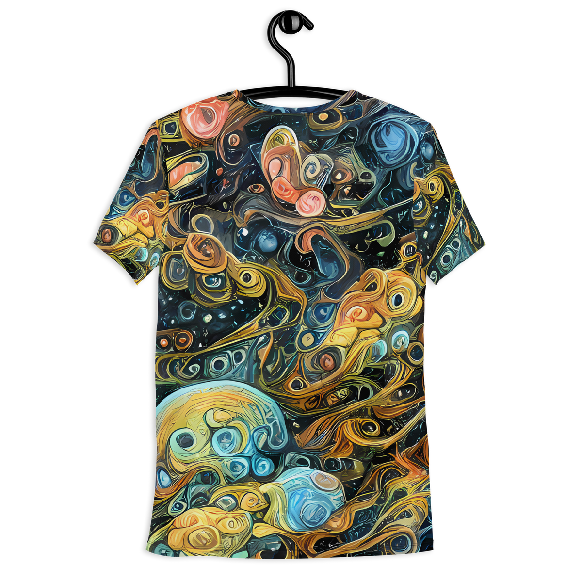 Men's Athletic T-Shirt - Wild Cosmos