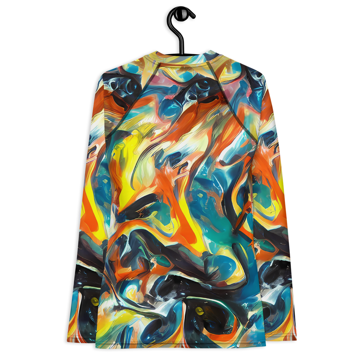Women's Rash Guard - Chromatic Vortex