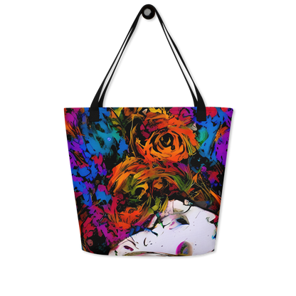 Large Tote Bag w/ Pocket - Sultry Smoke