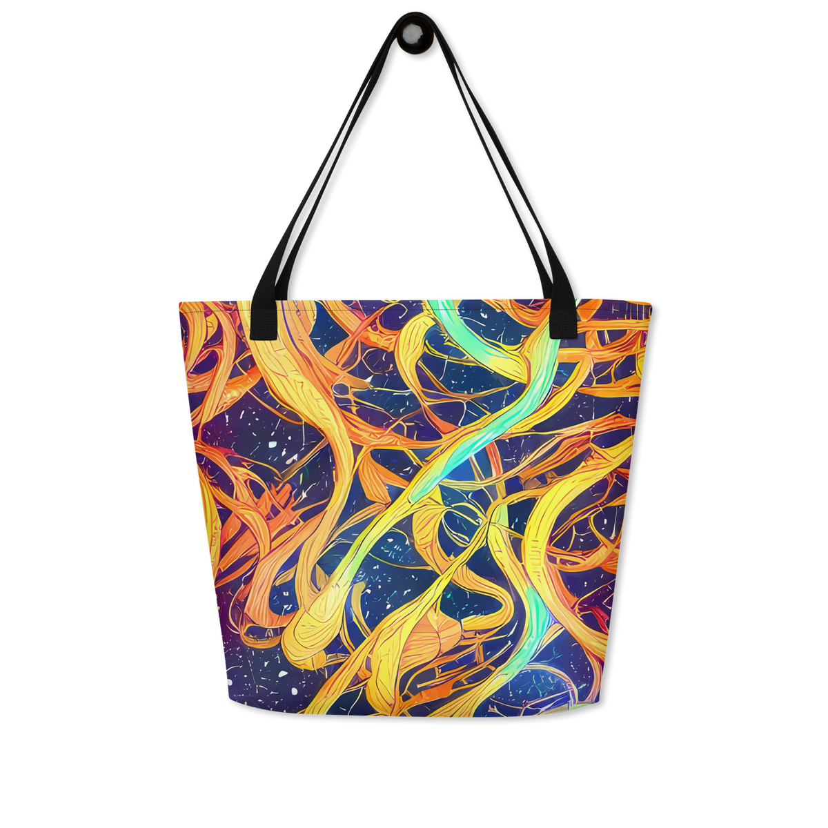 Large Tote Bag w/ Pocket - Granov Vortex