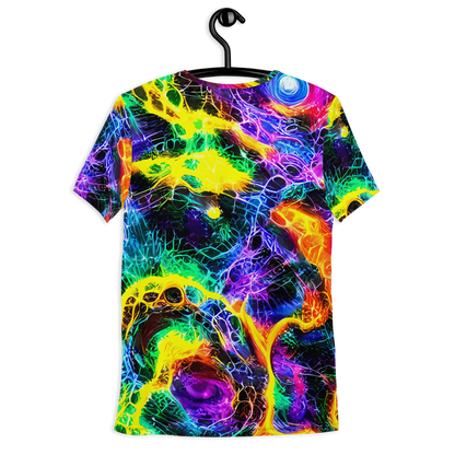 Men's Athletic T-Shirt - Vivid Veil