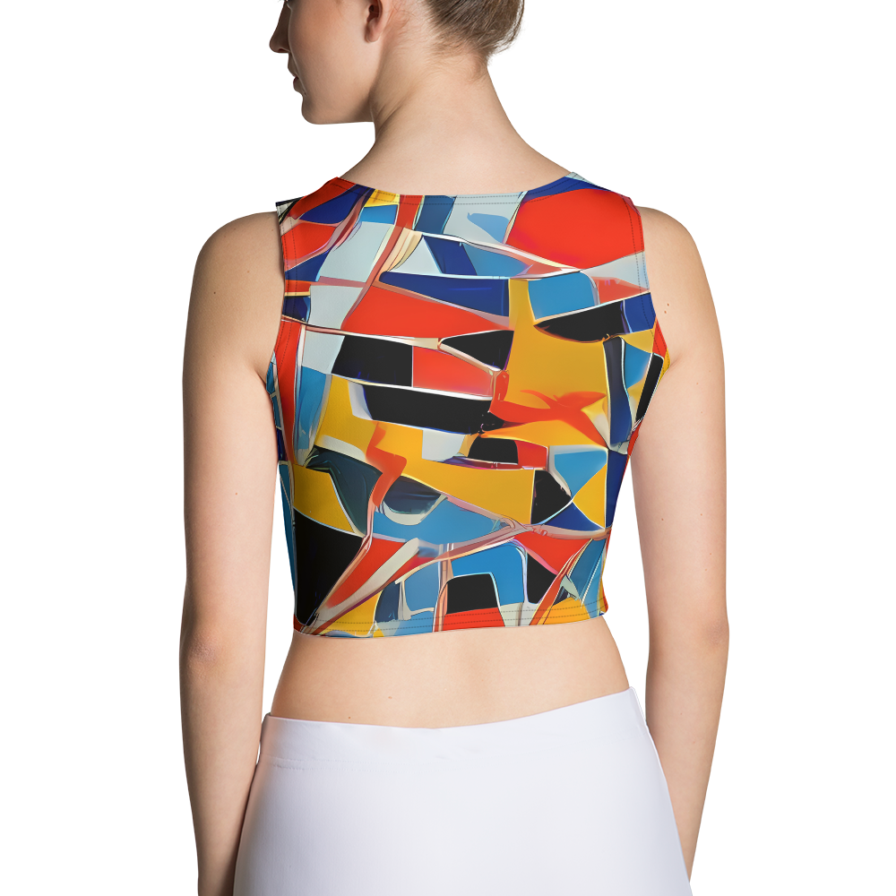 Crop Top - Abstract Mingle