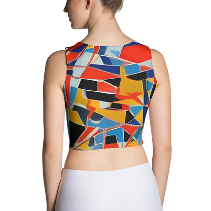 Crop Top - Abstract Mingle