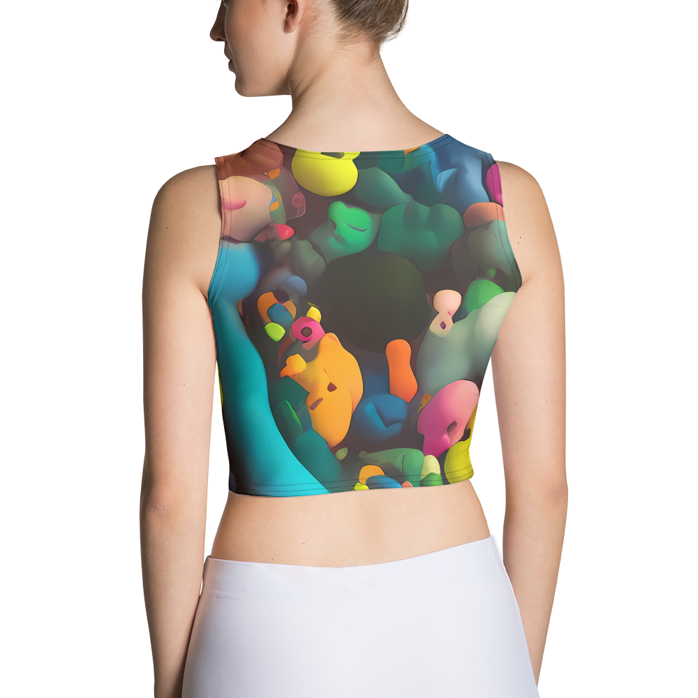 Crop Top - Bubble Pop Art