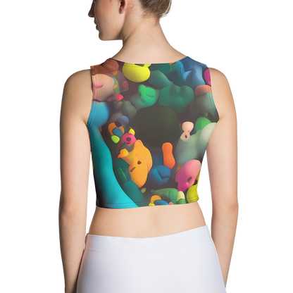Crop Top - Bubble Pop Art