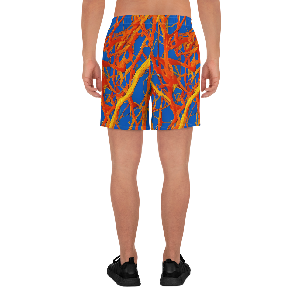 Men's Athletic Shorts - Vivid Plexus