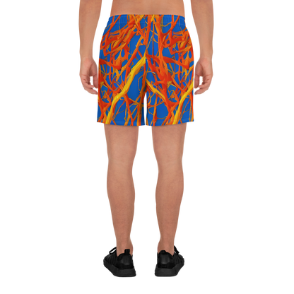 Men's Athletic Shorts - Vivid Plexus