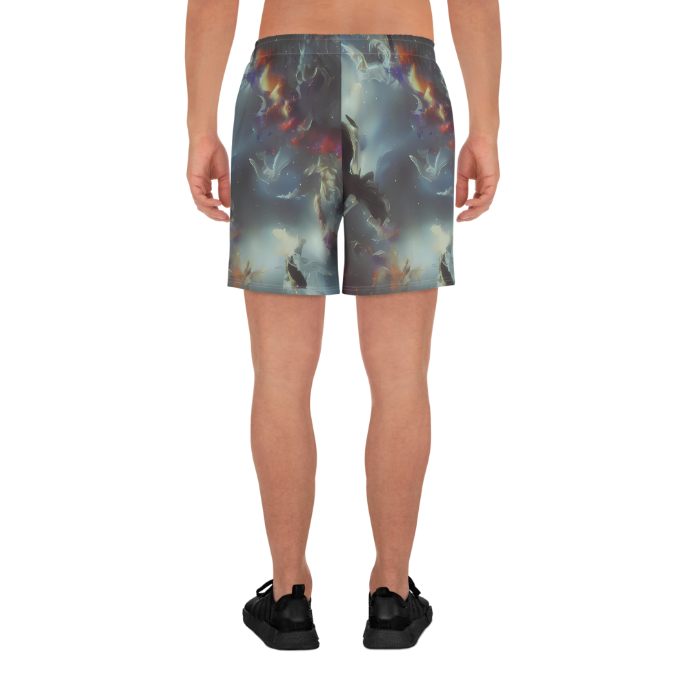 Men's Athletic Shorts - Cosmic Dancer