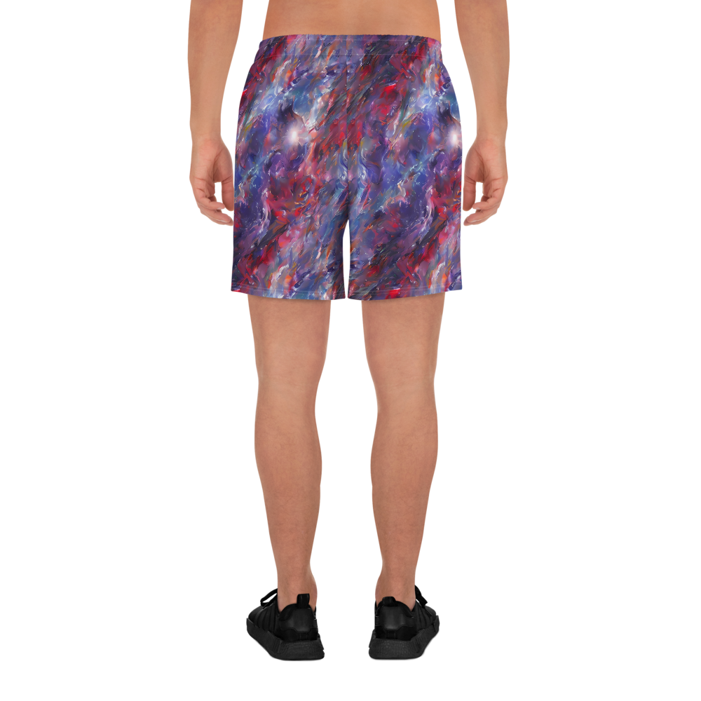 Men's Athletic Shorts - Nihei Nightscape