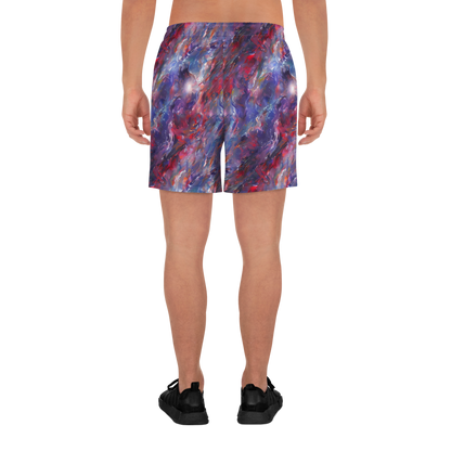 Men's Athletic Shorts - Nihei Nightscape
