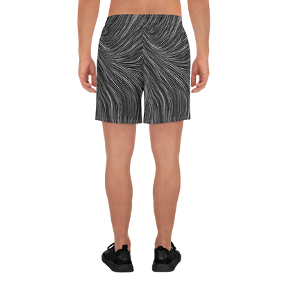 Men's Athletic Shorts - Wirth Waves